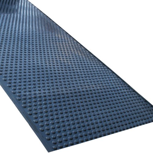 Rhino Mats UDR3696 Tritan Ultra-Dome Rolls Anti-Fatigue Welding Mat, 3' Width x 8' Length x 5/8" Thickness, Solid Black