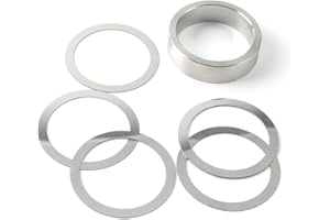 JETUPLUSLLC 9 Inch Fits Ford Solid Pinion Bearing Spacer Kit with Shims 9190920