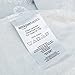 Amazon Basics Printed Lightweight Flannel Duvet Cover - Full/Queen, Snowflake Grey