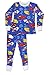 Snoozzzn' Big Boys Base Layer Waffle Thermal Underwear Set - Bonus Pack of 3 Sets (Large 8-10, Pack of 3 Sets - Assorted Prints Collection)