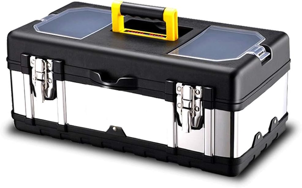 Storage Tool Box 14/17inch Tool Box Stainless Steel Storage with Metal