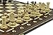 Brown Senator Wooden Chess Set - Weighted Chessmen 16 x 16