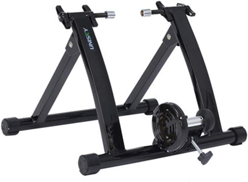 Home Trainer Magnetic Turbo Trainer Adjustable Turbo, Turbo Magnetic Trainer Roller for Indoor Cycling Resistance and Speed Adjustable, 26"-29"