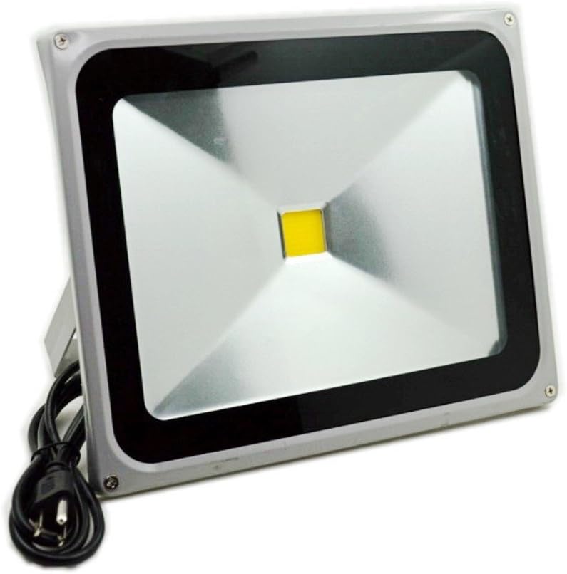 GLW 50W Outdoor LED Flood Lights Warm White Security Light, Waterproof Floodlight Lamp 3750lm 370w Halogen Bulb Equivalent