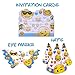 Emoji Birthday Party Supplies and Decorations - 124 Items Pack For 8 Guests - BONUS Gift: 8 Rubber Wristband Bracelets