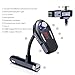 VicTsing Wireless In-Car Bluetooth FM Transmitter Radio Adapter Car Kit With Dual USB Car Charger for iPhone,Androidphone,Supoprt Siri Activation
