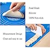 197x158-Non-Stick-and-No-Slip-Silicone-Baking-Pastry-Mat-50x40cm-Fondant-Mat-Dough-Rolling-Mat-with-Measurement-BPA-Free-Blue 19.7''x15.8'' Non-Stick and No-Slip Silicone Baking Pastry Mat 50x40cm Fondant Mat Dough Rolling Mat with Measurement…