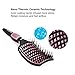 Boar Bristle Hair Brush-Curved and Vented Detangling Hair Brush INNOLV Nano Thermal Ceramic&Ionic Brush for Women Long, Thick, Thin, Curly & Tangled Hair