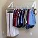 InstaHANGER Model AH3x12-M Collapsible Wall Mounted Clothes Hanging System