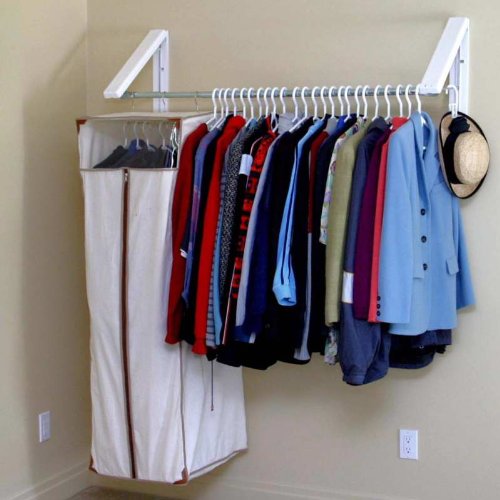 InstaHANGER Model AH3x12-M Collapsible Wall Mounted Clothes Hanging System