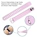 iGK Replacement Bands Compatible for Fitbit Alta and Fitbit Alta HR, Newest Adjustable Sport Strap Smartwatch Fitness Wristbands Lavender Small