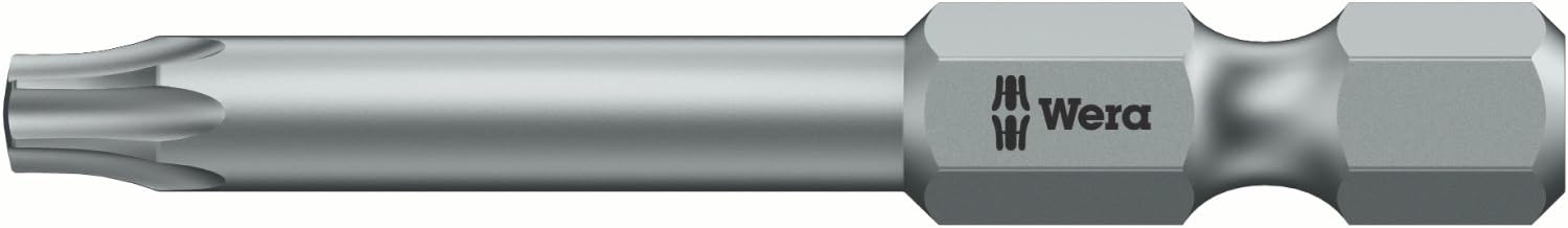 Wera 05073637001 Mini-Check SB Set Torsion Extra-Tough 50 mm Direct Drive Torx TX10-40, 6pc, White, Bit-Check 6 - Image 5