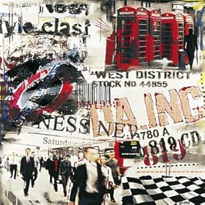 Toile London West District par Vincent Gachaga