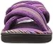 isotoner Signature Women's Microterry Payton Cross Slide Flat