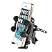Everydaysource Universal Car Air Vent Phone Holder 1.5 to 4.3 inches -fully extended arms, Black
