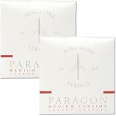 Augustine Strings Paragon Medium Tension - Premium Carbon Strings for Classical Guitar Strings - Produced in New York by the Manufacturer of the Original Nylon Guitar String