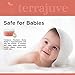 Psoriasis Treatment Cream by Terrajuve, Natural Moisturizer and Soothing Lotion for Dry, Itchy, Red, Scaly, and Flaky Skin, Safe for Baby, Lasting Relief, Pure and Organic, Made in USA