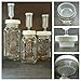 BETTER than Glass Fermentation Weights - Food Grade Plastic Mason Jar Food Fermentation Weights CUPS keep food submerged in brine (6-3