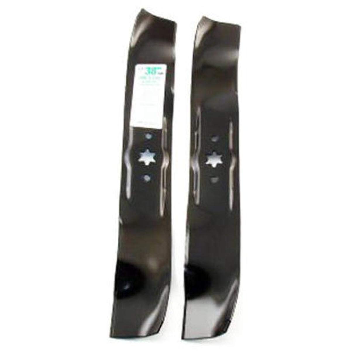 Photo 1 of MTD Genuine Parts Mulching Blade Set for 38" Lawn Tractors, 1997 and after