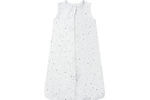 TotAha Baby Sleep Sack 0-3 Months, Unisex-Baby Wearable Blanket with 2-Way Safe Zippers, Baby Soft Jersey Cotton Sleeveless Light Sleepsack, Swaddle Transition Sleeping Bag, TOG 0.5, X-Small