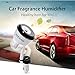 Eocean Car Humidifier, 4 in 1 Car Aroma Diffuser, Car Air Purify with Dual USB Port, Auto Off Function(Black)