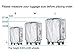 TTT Travel PVC Luggage Protector (Large)