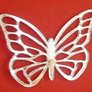 Amazon.com: Patterned Butterfly Wall Mirror - 35 x 24 cm: Kitchen & Dining