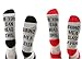 IF YOU CAN READ THIS Funny Saying Knitting Word Combed Cotton Crew Wine Coffee Beer Socks for Men Women