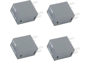 GROBARPART 4 pcs 4 pin 13500114 8385 Multi Purpose Relay Compatible with GM LS LT LX SL GT GS Base Formula More Compatible with CHEVY ASTRO AVALANCHE EXPRESS SILVERADO SUBURBAN 1500 2500 3500 BLAZER C1500 IMPALA