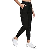 Holipick Women's Cargo Hiking Pants Lightweight Quick Dry Joggers with 5 Pockets Athletic Workout Casual Outdoor UPF50+