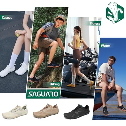 SAGUARO Barefoot Shoes Walking Shoes Men Women Breathable Non-Slip Minimalist Shoes