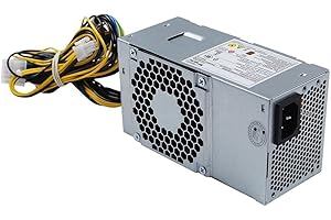 500W Switching Power Supply for TFX Desktops - FSP500-20TGBAB Model, 10-Pin + 4-Pin + Dual 8-Pin Outputs, Compatible for Eraz