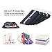 Travel Shoe Bags Set With Zipper Closure For Women Men Waterproof Nylon
