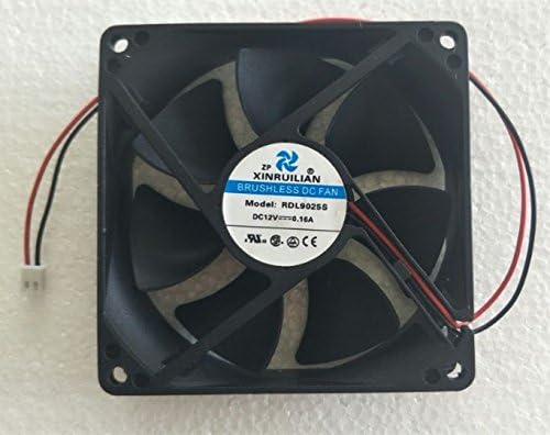 for Xinruilian RDL9025S Refrigerator Cooling Fan 12V 2-Pin