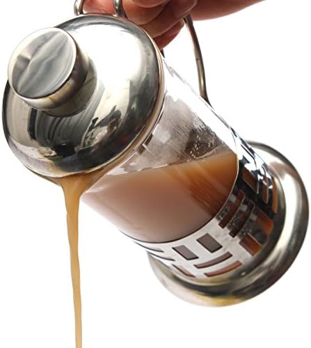 Glass Coffee Pot Stainless Steel 350ml Home Office Supplies &amp; Tea Tools Style Fashion Filter Filtered More Better