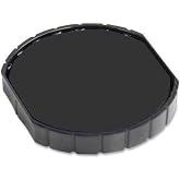 Cosco R 50 Round Stamp Replacement Pad, Black Ink