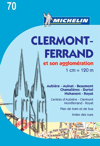 Amazon Fr Plan Clermont Ferrand Et Son Agglomeration Michelin Michelin Livres