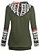 SUNGLORY Women's Colorblock Geometric Sweatshirts Raglan Hoodies With Pockets