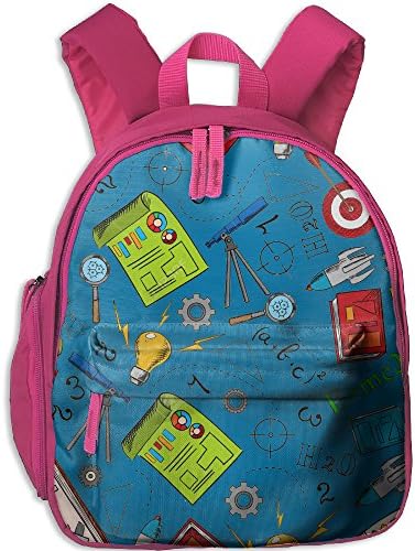 Physics Children Shoulders Bag School Trip Backpack Book Bag