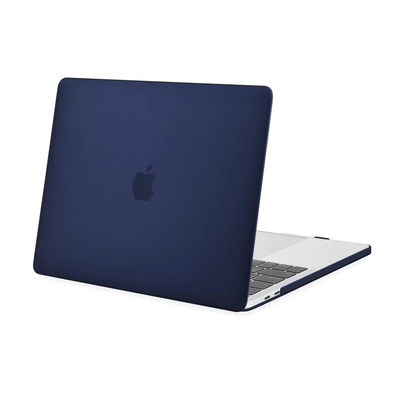 MOSISO Compatible with MacBook Pro 15 Case 2019 2018 2017 2016 Release A1990 A1707 with Touch Bar and Touch ID, Plastic Hard Case Shell Cover, Navy Blue