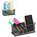 Black Wire Mesh Magnetic Basket Storage Tray, Office Whiteboard Supply Accessory Organizer