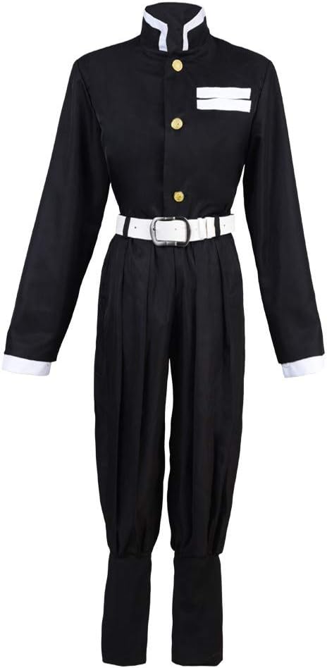 Demon Slayer Kimetsu no Yaiba Cosplay Kamado Tanjirou Agatsuma Zenitsu Costume Halloween Kimono Suit