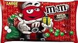 M&M'S Holiday Milk Chocolate Candy 19.2-Ounce Bag (Pack of 4)