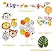 Animal Decorations Safari Party Supplies - FengRise Jungle Theme Party Supplies Safari Party Decorations Pack of 29, Jumbo Animal Head Balloons Latex Print Balloon and Safari Banner for Birthday Party