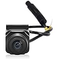 RED WOLF Front View Camera Select for Jeep Wrangler JL/JLR/JLU/JT/Gladiator/Rubicon 2018-2021 Off-Road Forward Front Facing View Cargo Camera Kit Grille Metal Housing Mount, Wide Vision Waterproof