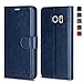 OCASE Samsung Galaxy S7 Case [ Card Slot ] [ Kickstand ] Leather Flip Wallet Case for Samsung Galaxy S7 - Blue