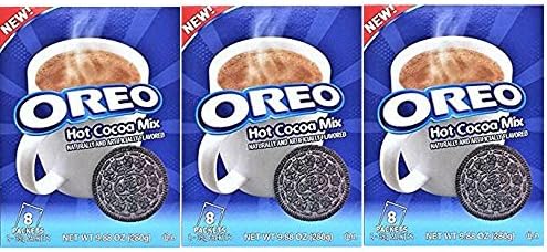 Oreo Hot Cocoa Mix 8- 35g Packets Multipack Of 3 Boxes