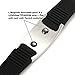 SATORI 4 in 1 Negative Ion Band (Black), Now Available in US with a 4.5 Star Amazon Rating in UK/Euro, Germanium, Silicone,Charged with Negative Ions, The Ionic Wristband and Stylish Therapy Bracelet