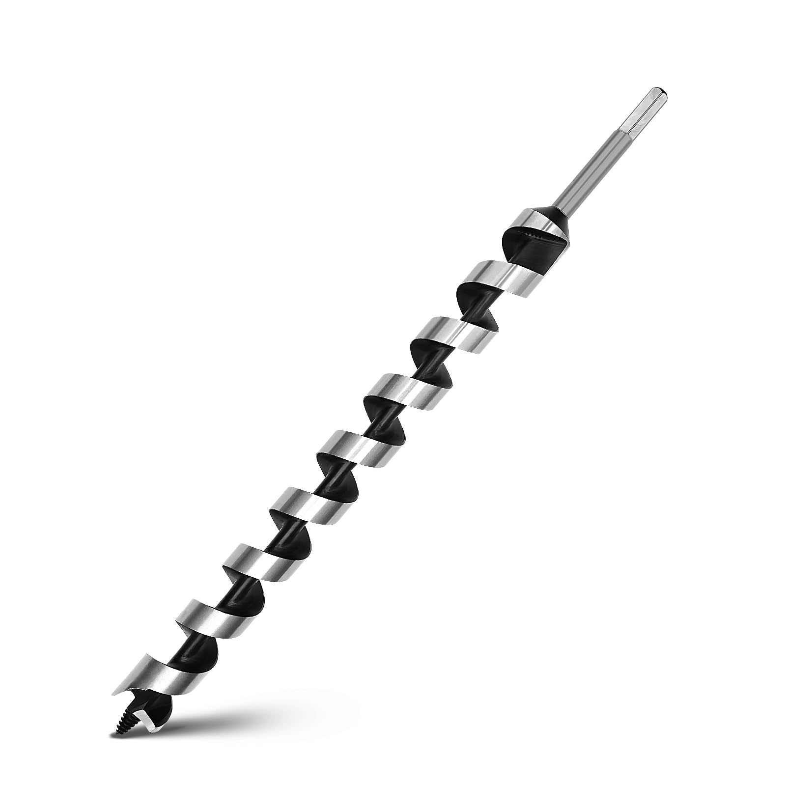 Photo 1 of 1-3/8 x 18 inch Auger Drill Bit for Wood,35mm x 460mm Hex Shank Ship Auger Bit for Soft Hard Wood, Plastic, Composite Materials and DIY Projects 1-3/8" (35mm)
