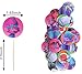 ZOIN Trolls Cupcake Toppers Party Supplies Decorations Set of 40